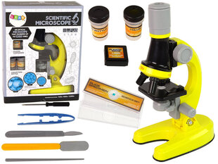 Bērnu mācību mikroskops, dzeltens cena un informācija | Attīstošās rotaļlietas | 220.lv