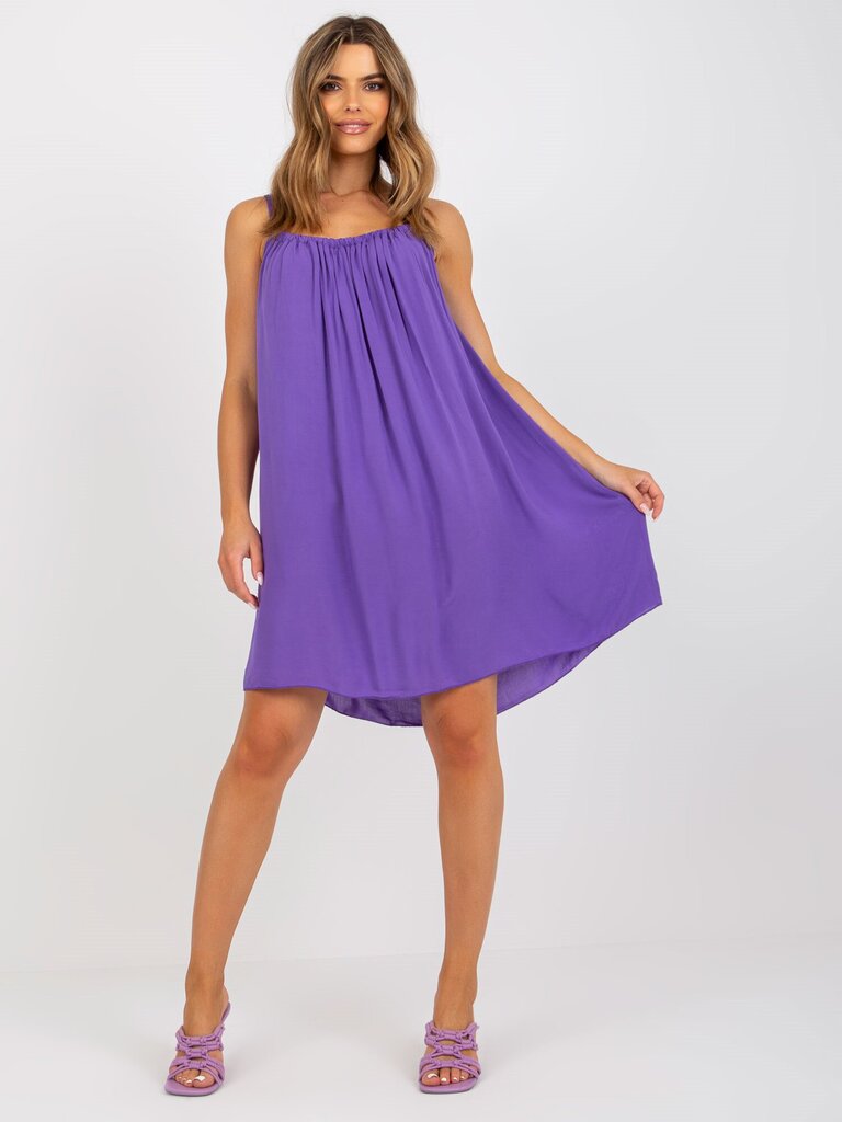 Sieviešu kleita Och Bella Boho, violeta cena un informācija | Kleitas | 220.lv