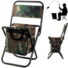 Складной туристический стул для рыбалки цена и информация | Туристическая мебель | 220.lv