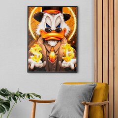 Glezna pēc numuriem, ierāmēta "Bitcoin Mr Duck" Oh Art!, 40x50 cm цена и информация | Живопись по номерам | 220.lv