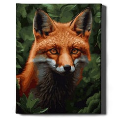Картина по номерам На Раме "Рыжая лиса" Oh Art! 40x50 см цена и информация | Живопись по номерам | 220.lv