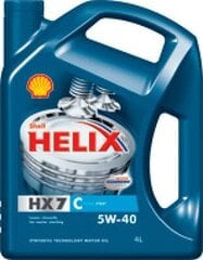 Dzinēja eļļa SHELL Helix HX7 5W40 4 litri cena un informācija | Motoreļļas | 220.lv