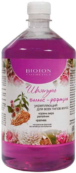 BC Stiprinošs šampūns visiem matu tipiem, Kalme, dadzis, nātre, 1 l цена и информация | Šampūni | 220.lv