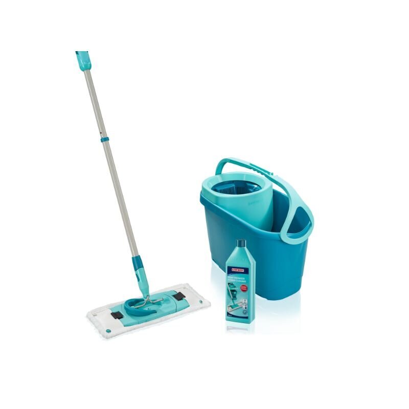 LEIFHEIT grīdas uzkopšanas komplekts Clean Twist M Ergo + grīdas mazgāšanas līdzeklis Power Cleaner, 1 l cena un informācija | Tīrīšanas piederumi | 220.lv