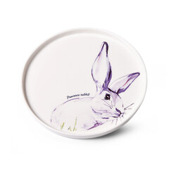 Тарелка фарфоровая Provence Rabbit, 20 см цена и информация | Посуда, тарелки, обеденные сервизы | 220.lv