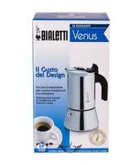Bialetti Venus kafijas kanna, 0,3 l, sudraba krāsā cena un informācija | Kafijas kannas, tējkannas | 220.lv
