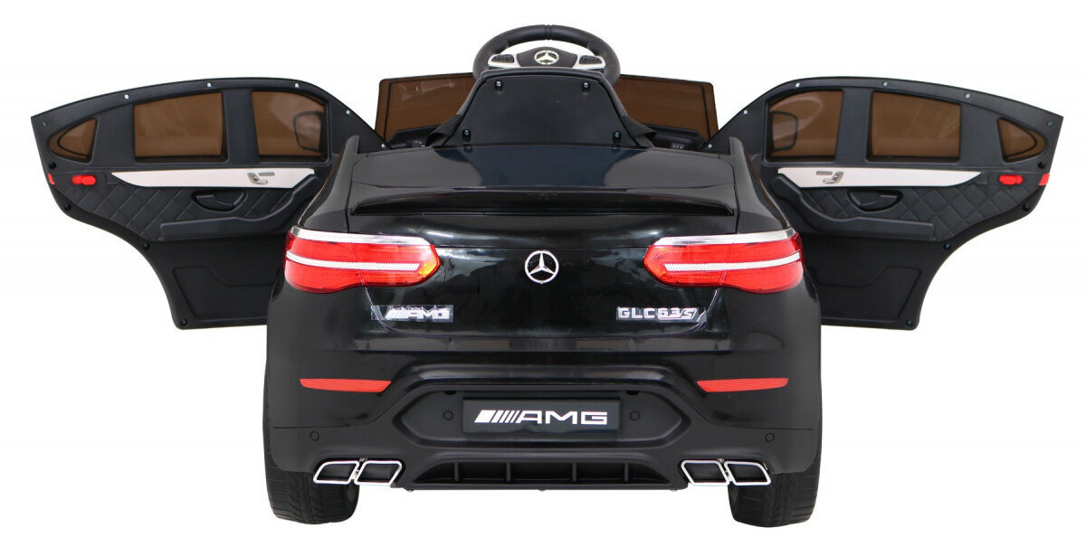Mercedes Benz GLC63S vienvietīgs elektromobilis, melns цена и информация | Bērnu elektroauto | 220.lv