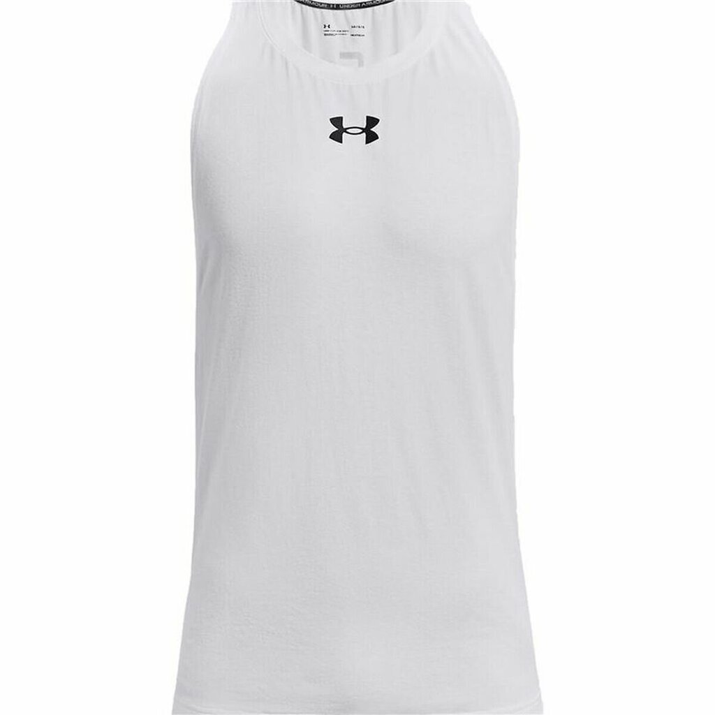 Īsais Vīriešu Tops Under Armour Baseline Balts cena un informācija | Sporta apģērbs sievietēm | 220.lv