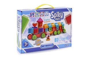 Строительные блоки для поездов Spiky 86 штук цена и информация | Игрушки для малышей | 220.lv