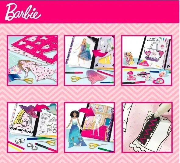 Barbie modes radošais komplekts cena un informācija | Rotaļlietas meitenēm | 220.lv