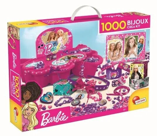 Barbie juvelierizstrādājumu komplekts 1000 gabali cena un informācija | Rotaļlietas meitenēm | 220.lv