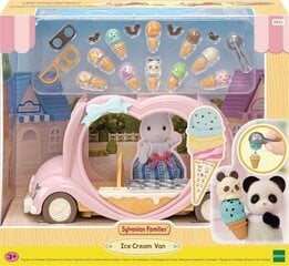 Кукла Sylvanian Families Ice Cream Van  цена и информация | Игрушки для девочек | 220.lv