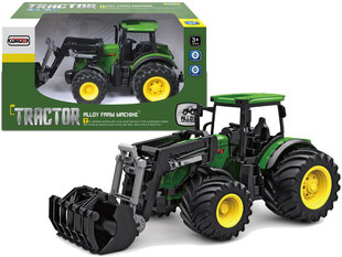 Traktors ar lāpstu, zaļš cena un informācija | Rotaļlietas zēniem | 220.lv