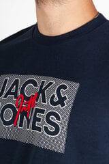 Спортивный свитер JACK&JONES 12244822NAVYBLAZER-S, синий цена и информация | Мужские свитера | 220.lv