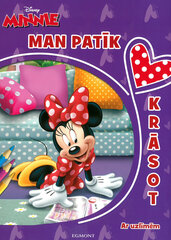 Minnie. Man patīk krāsot. Ar uzlīmēm cena un informācija | Krāsojamās grāmatas | 220.lv