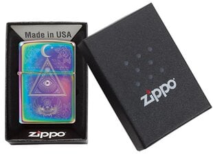 Zippo šķiltavas 49061 Eye of Providence Design cena un informācija | Šķiltavas un aksesuāri | 220.lv
