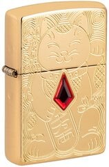 Zippo šķiltavas 49802 Armor™ Lucky Cat Design cena un informācija | Šķiltavas un aksesuāri | 220.lv