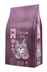 Dr. TREND. Premium Sausā barība kaķēniem 15 kg cena un informācija | Sausā barība kaķiem | 220.lv