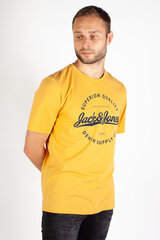 T-krekls JACK & JONES 12236150HONEYGOLD-M cena un informācija | Vīriešu T-krekli | 220.lv