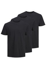 Мужская футболкa JACK&JONES 12248076BLACK-S, черная цена и информация | Мужские футболки | 220.lv