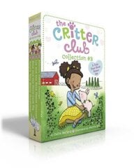 Critter Club Collection #3 (Boxed Set): Amy's Very Merry Christmas; Ellie and the Good-Luck Pig; Liz and the Sand Castle Contest; Marion Takes Charge Boxed Set цена и информация | Книги для подростков и молодежи | 220.lv