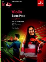 Violin Exam Pack from 2024, Initial Grade, Violin Part, Piano Accompaniment & Audio цена и информация | Книги об искусстве | 220.lv