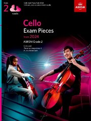 Cello Exam Pieces from 2024, ABRSM Grade 2, Cello Part, Piano Accompaniment & Audio cena un informācija | Mākslas grāmatas | 220.lv