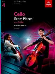 Cello Exam Pieces from 2024, ABRSM Grade 4, Cello Part cena un informācija | Mākslas grāmatas | 220.lv