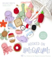 Hooked on Amigurumi: 40 Fun Patterns for Playful Crochet Plushes цена и информация | Книги о питании и здоровом образе жизни | 220.lv