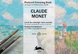 Claude Monet: Postcard Colouring Book cena un informācija | Grāmatas par veselīgu dzīvesveidu un uzturu | 220.lv