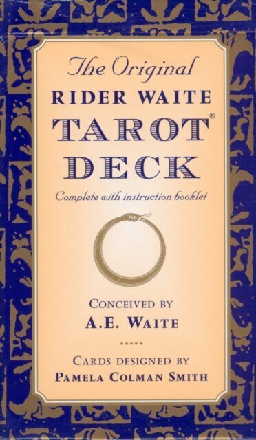 The Original Rider Waite Tarot Deck : 78 beautifully illustrated cards and instructional booklet цена и информация | Romāni | 220.lv