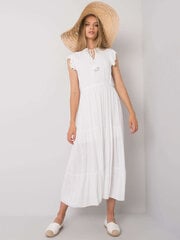 Женское белое повседневное платье цена и информация | Платья | 220.lv