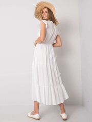 Женское белое повседневное платье цена и информация | Платья | 220.lv