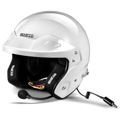 Ķivere Sparco RJ-I Balts M цена и информация | Шлемы для мотоциклистов | 220.lv
