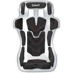Комплект накладок для сидений Sabelt SBRCGTPADKITLN GT-PAD L Чёрный цена и информация | Авто принадлежности | 220.lv