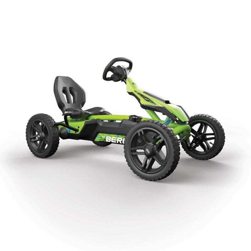 BERG Pedal Go-Kart RALLY DRT GREEN BFR 4-12 gadi līdz 60 kg cena un informācija | Rotaļlietas zēniem | 220.lv