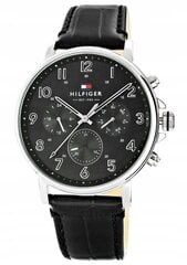 Tommy Hilfiger vīriešu pulkstenis, ādas siksniņa цена и информация | Мужские часы | 220.lv
