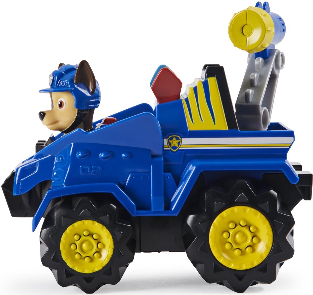 Dino Rescue Chase Paw Patrol + policijas auto + dinozaurs цена и информация | Rotaļlietas zēniem | 220.lv