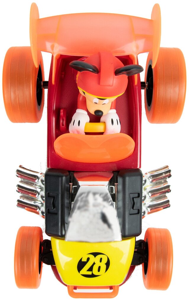 Auto Super Charged Hot Rod RC tālvadības pults Disney Mickey cena un informācija | Rotaļlietas zēniem | 220.lv