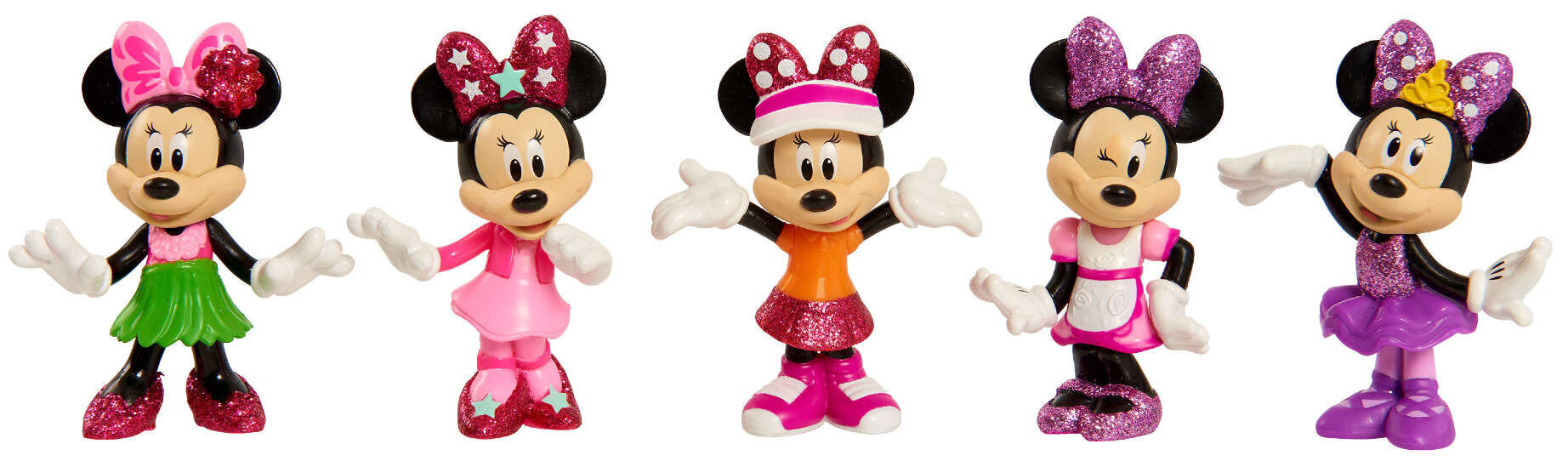 Minnie Mouse Disney 5 figūriņu komplekts cena un informācija | Rotaļlietas meitenēm | 220.lv