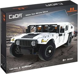 Bloki Humvee transportlīdzeklis Cada C61027W 1386 gab. cena un informācija | Konstruktori | 220.lv