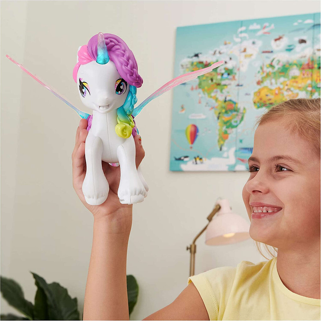 Hatchicorn Rainbow-Cation Hatchimals interaktīvais vienradzis 60+ efektu cena un informācija | Rotaļlietas meitenēm | 220.lv