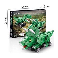 Blocks Attālināti vadāma Cada Triceratops figūriņa 317 gab. цена и информация | Kонструкторы | 220.lv
