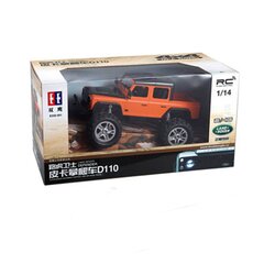 Tālvadības transportlīdzeklis Land Rover Defender D110 E332-003 oranžs цена и информация | Игрушки для мальчиков | 220.lv