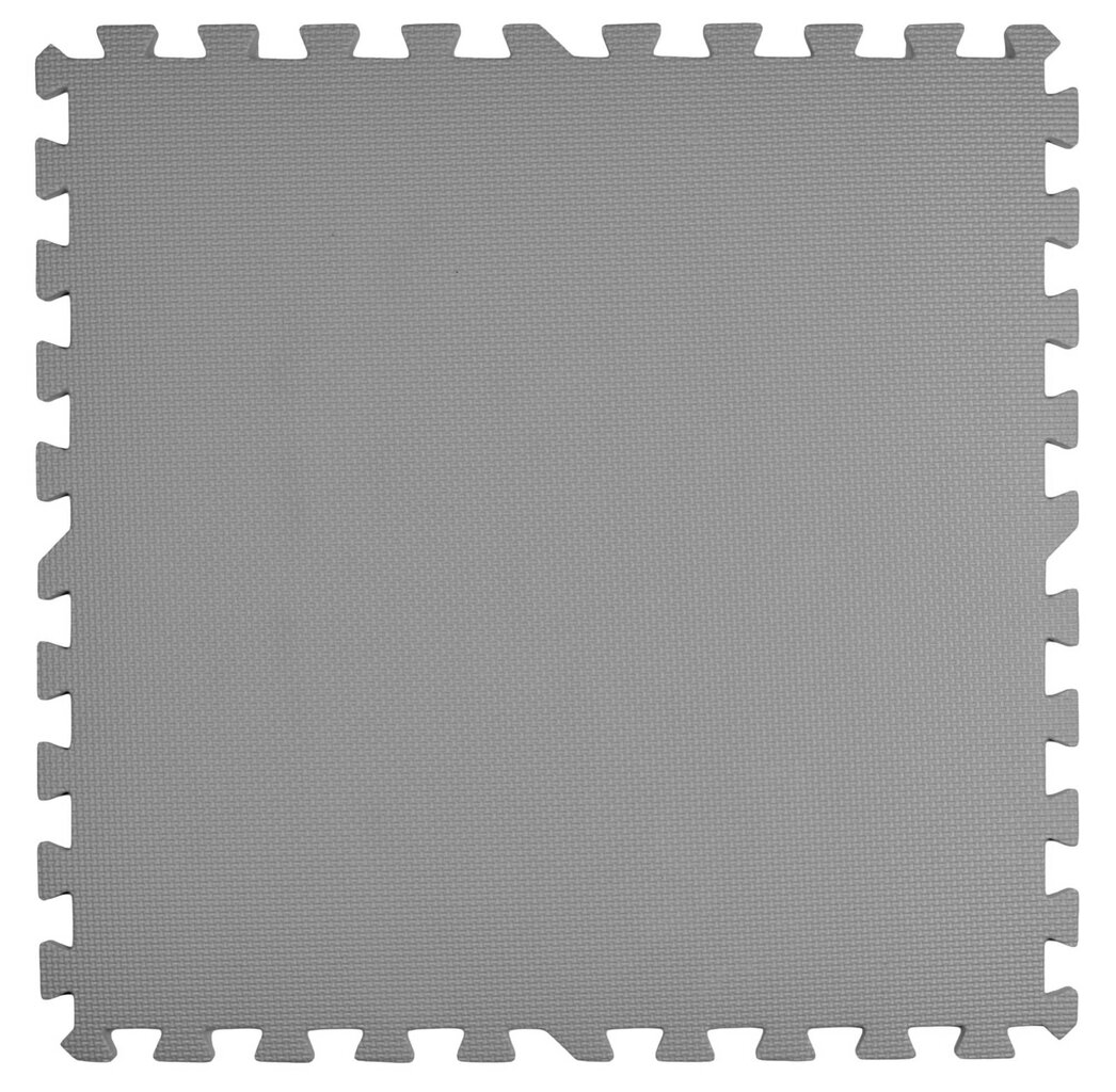 Putu puzles paklājiņš Humbi 2 gab. tumši pelēks 62 x 62 x 1 cm cena un informācija | Attīstošie paklājiņi | 220.lv