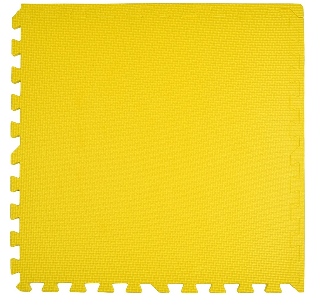 Putu puzle Humbi 3 gab. dzeltena 62 x 62 x 1 cm cena un informācija | Attīstošie paklājiņi | 220.lv