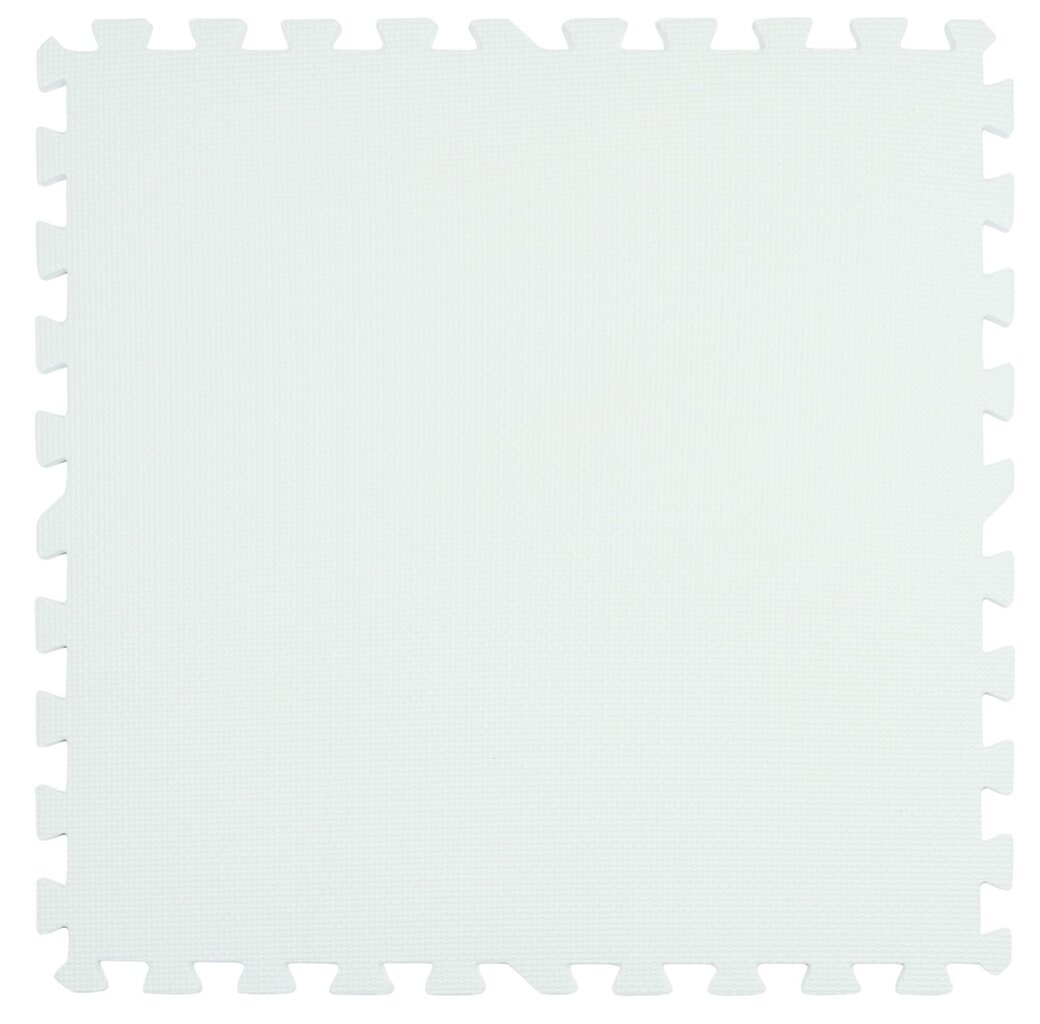 Putu puzles paklājiņš Humbi 2 gab., balts 62 x 62 x 1 cm cena un informācija | Attīstošie paklājiņi | 220.lv