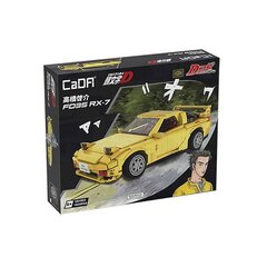 Bloku komplekts dzeltens Mazda RX-7 manga Initial-D Cada C61023W цена и информация | Конструкторы и кубики | 220.lv