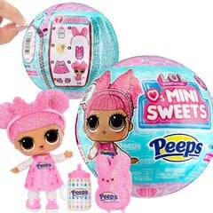 L.O.L. Pārsteigums MGA Mini saldumi Peeps bumbiņa un lelle 7 pārsteigums cena un informācija | Rotaļlietas meitenēm | 220.lv