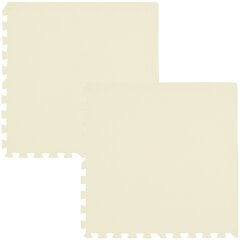 Puzles paklājiņa puzle Humbi 2 gab. krēms 62 x 62 x 1 cm cena un informācija | Attīstošie paklājiņi | 220.lv